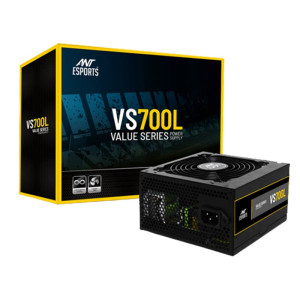 Ant Esports VS700L Value Series Gaming Power Supply With 1 x PCIe and 120mm Silent Fan